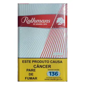 Cigarro Rothmans Classico Vermelho