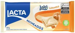 Barra de Chocolate Lacta Caramelo .