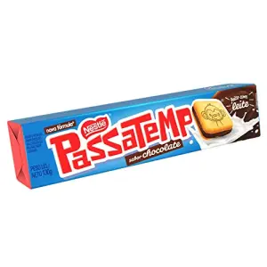 Bisc Passatempo Recheado Chocolate 130 g
