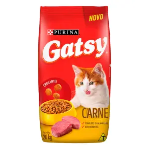 Racao Gatsy Carne 20Kg