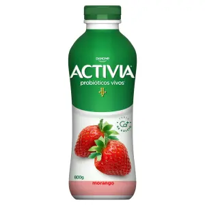 Activia Liquido Morango 800Gx1