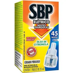 Inseticida Sbp 45 Noites Citronela 35 ml