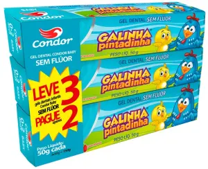 Gel Dent Inf Condor Galinha 0A2 50G L3P2