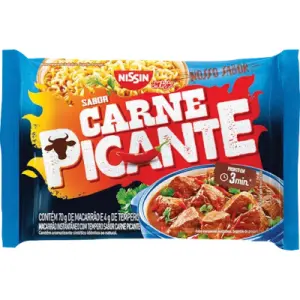 Miojo Nissin Carne Picante 70G