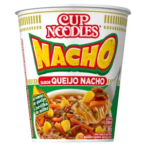 Lamen Cup Noodles Queijo Nacho 68G