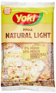 Pipoca Sabor Natural 50 g