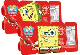 Pet Bob Esponja Elege 320G Morango