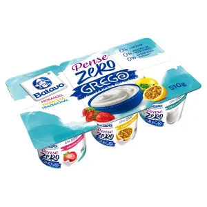 Bat Iog Grego Pense Zero 510G 3 Sabores