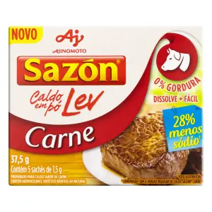 Caldo Sazon Carne Lev 37,5G