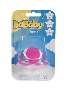 Chupeta Isa Baby Rosa