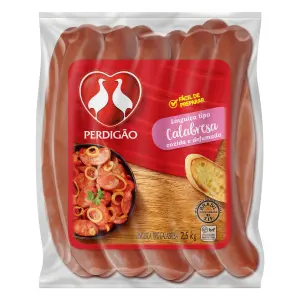 Linguica Calab Cur Perd pct 2,5Kg