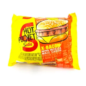 Hot Pocket Sadia X Burguer Bacon 145 g