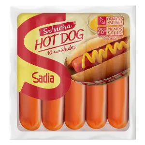 Salsicha Hot-Dog 500Gr