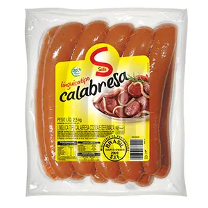 Linguica Tipo Calabresa Sadia 2,5Kg