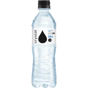 Agua Mineral Crystal com Gas 500 ml
