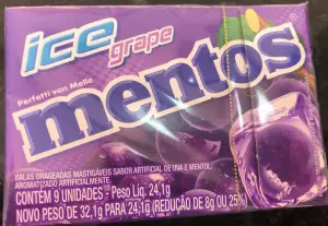 Mentos Ice Grape 9 un