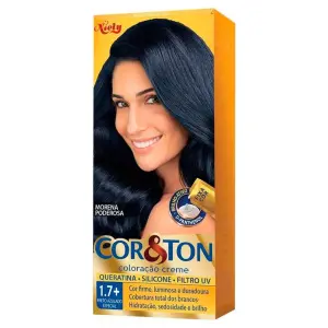 Tintura Cor&Ton Preto Azulado Espec 1,7+