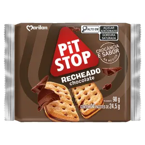 Bisc. Marilan Pit Stop Rech.chocolate 98Gr