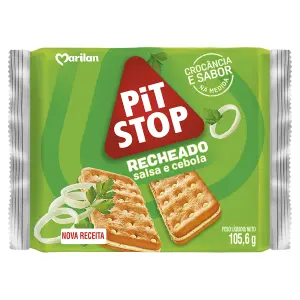 Bisc. Marilan Pit Stop Rech.salsa e Cebola 91Gr