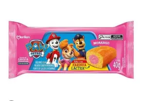 Bolinho Patrulha Canina Rech. Morango 40Gr