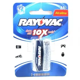 Pilha Rayovac Alcalina Aa 2 un