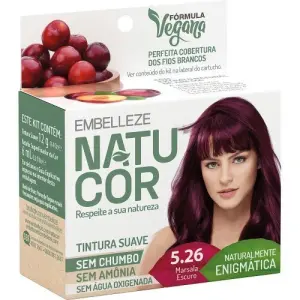 Tintura Natucor 5,26 Marsala Escuro