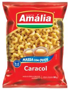 Massa S,Amalia Ovos Caracol 500G