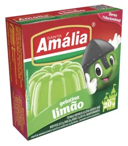 Gelatina S.amalia Limao 20Gr