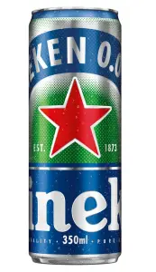 Cerveja Lata Heineker Original Zero 350 ml