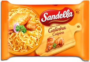 Miojo Sandella Galinha Caipira 80G