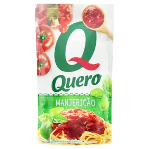 Quero Molho Manjericao Sache 240G