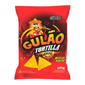 Gulao Tortila Queijo Nacho 50G