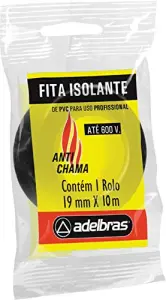 Fita Isolante Adelbras 19Mm X 10 M