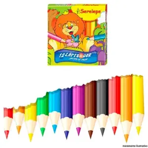 Lapis de Ro Serelepe 12 Unidades Pequeno