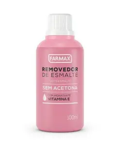Removedor de Esmalte Farmax 100Ml