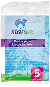 Pano de Limpeza Star Lux Azul