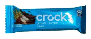 Crocks Club Barra Cereal Chocolate e Castanhas 22G 24X1