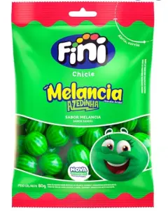 Fini Chicle Melacia Acido 80G