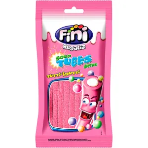 Bala Fini Tubes Tutti Frutti Azedinhos 80 g