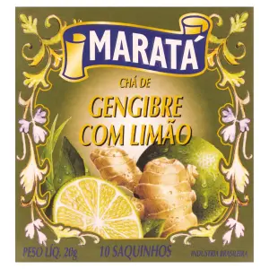 Cha de Gengibre C/Limao Marata 20G