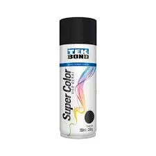 Tinta Preta Tek Bond Preto Fosco 350M