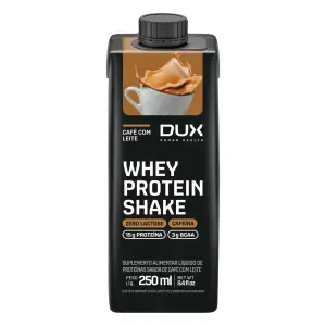 Whey Protein Shake Cafe C/Leite Dux 12X250Ml