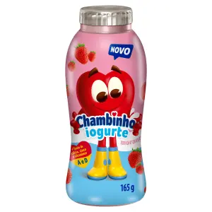 Chambinho Iogurte Liq Mrg 24X165G Br