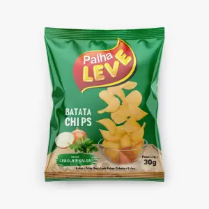 Bat Chips Palha Leve 24X30G Ceb/Salsa
