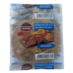 Hamburguer de Carne Fast Burguer